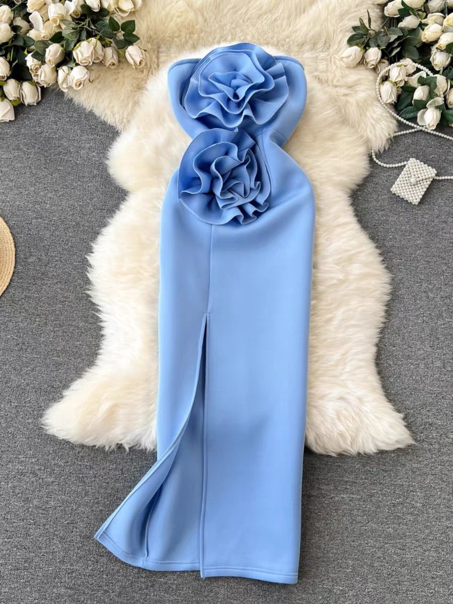 BFF bridesmaid floral dress EBC72 image