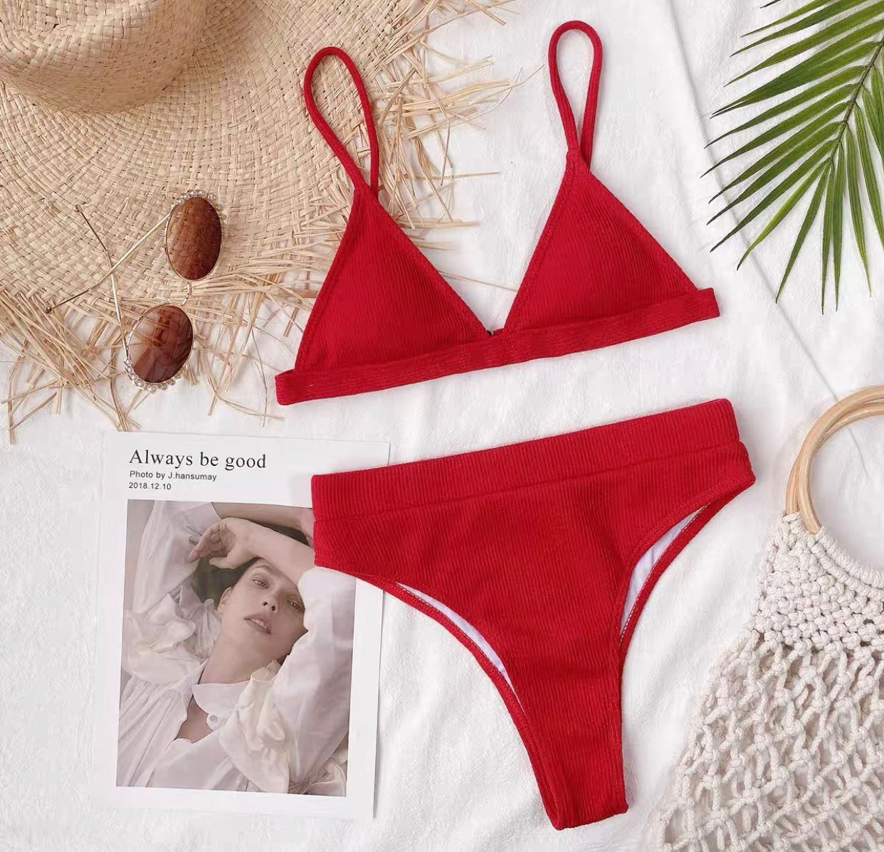 Play it cool knit bikini LI102 image