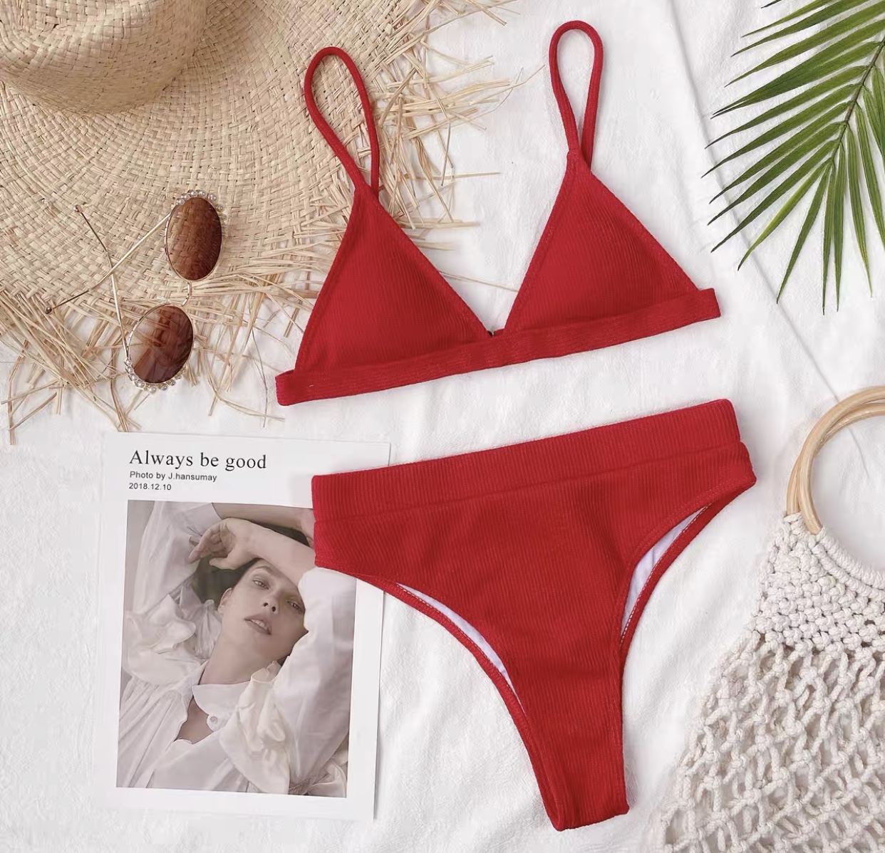 Play it cool knit bikini LI102 image