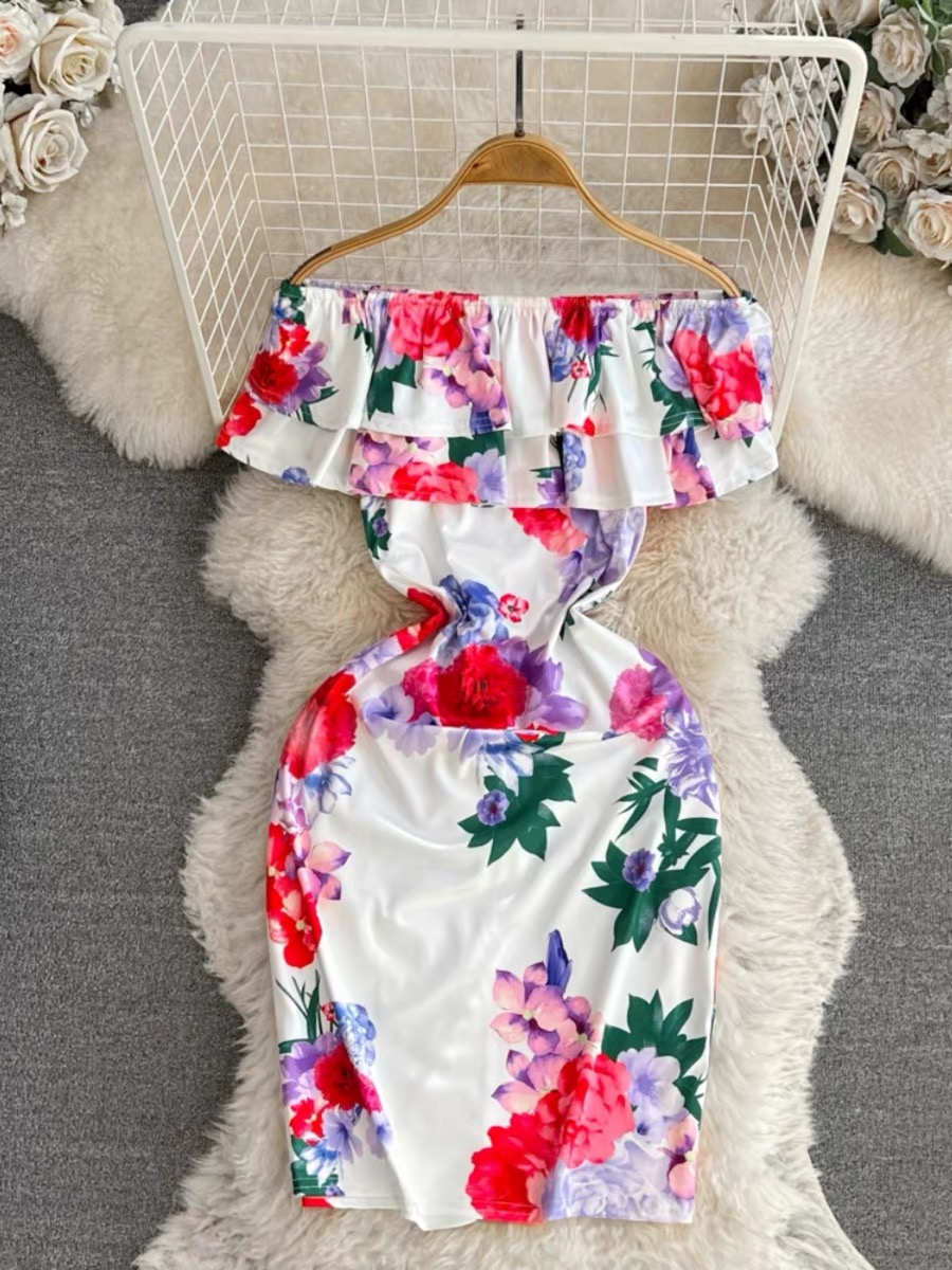 Unapologetic me floral dress CBC312