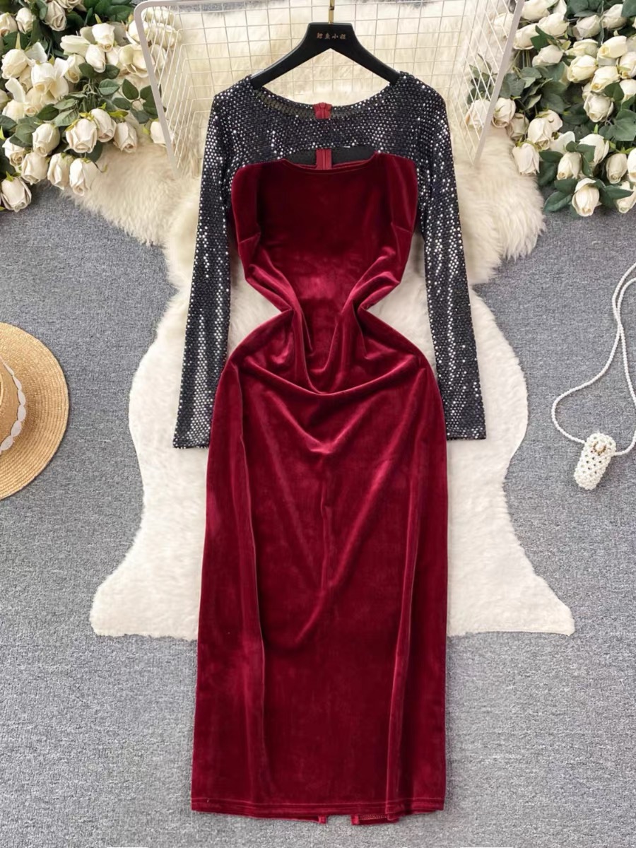 Forever my moment cashmere gown FBC48