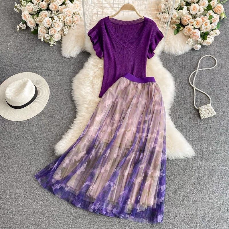 Big city girl print set TPZZ409 image