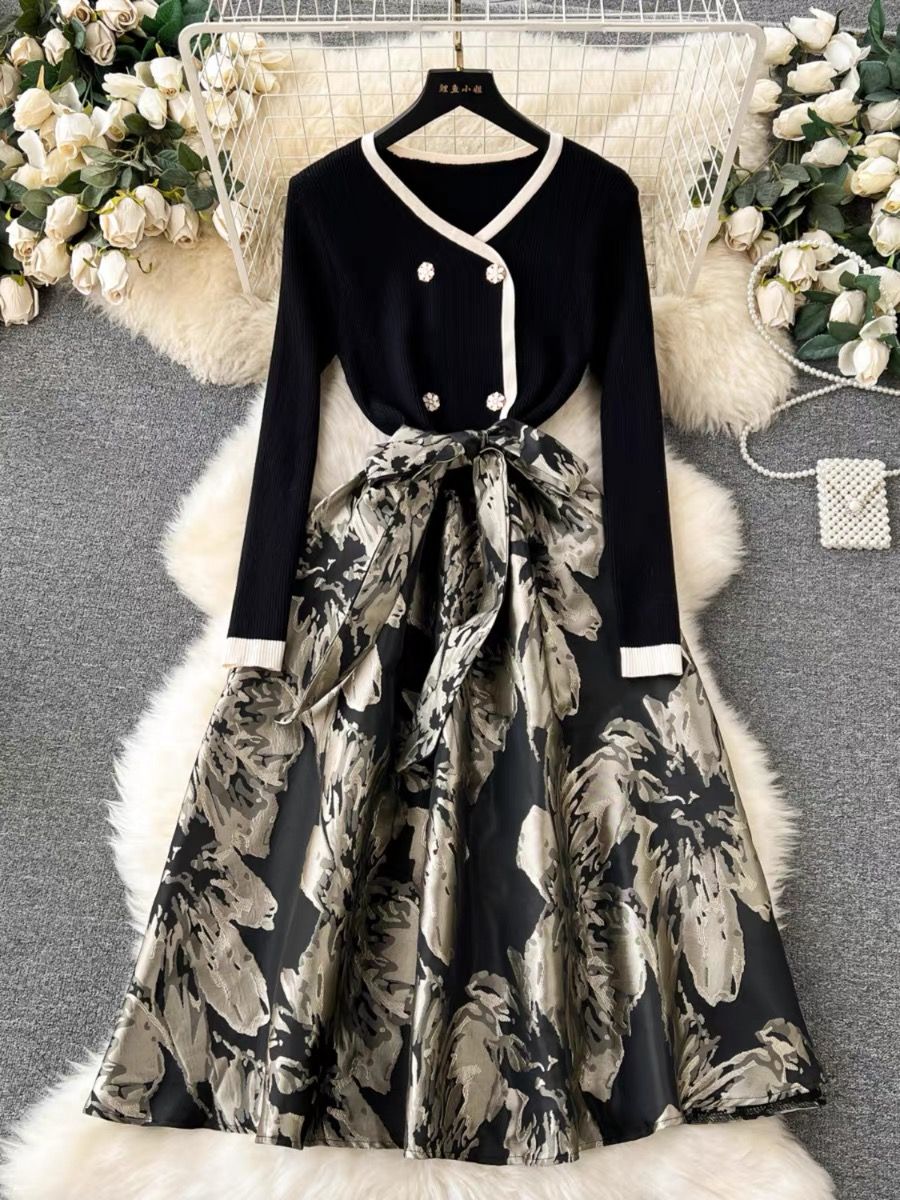 Living glamorously VIP royal dress FD357 image