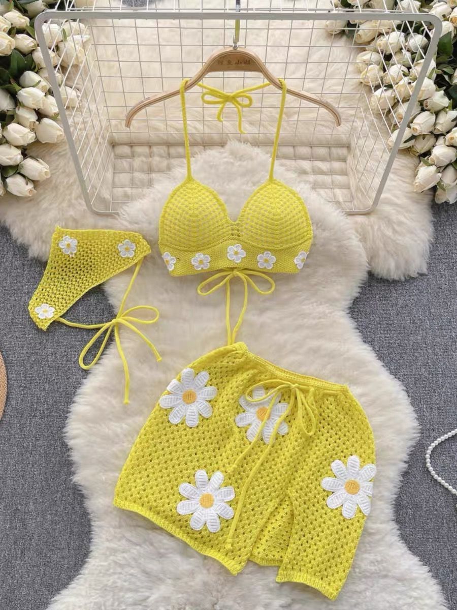 Area codes beach crotchet set TPZZ3334 image