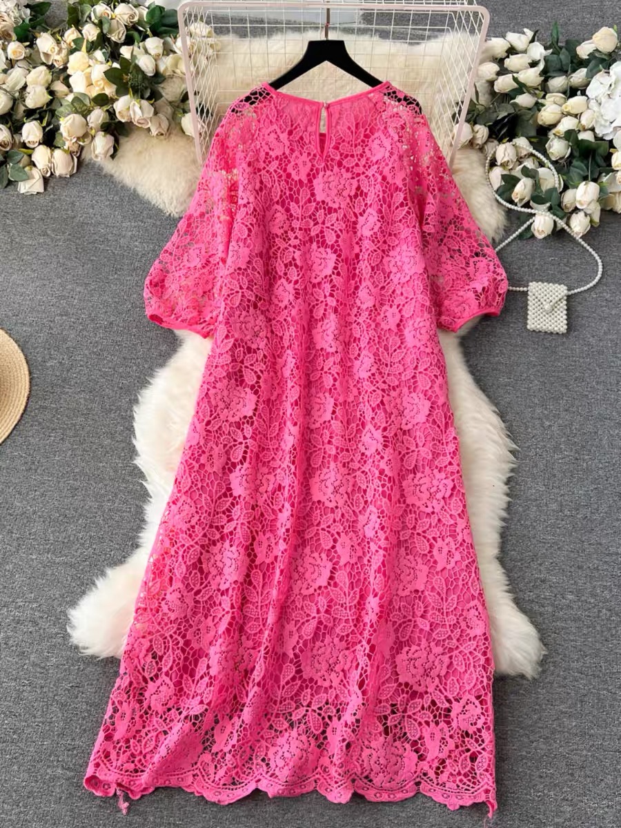 Find me by the beach lace dress FD538 image