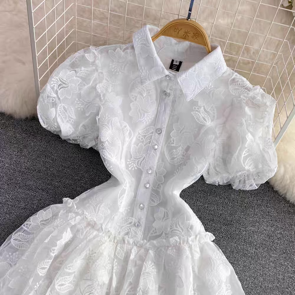 Princess treatment  mini lace dress FD90 image