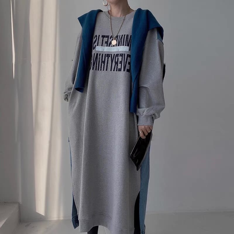 Come closer sweat dress SSZZ484 image