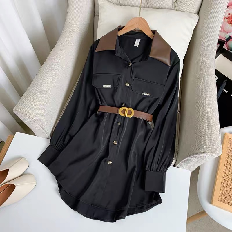 Dinner dates shirt dress SDZZ421 image