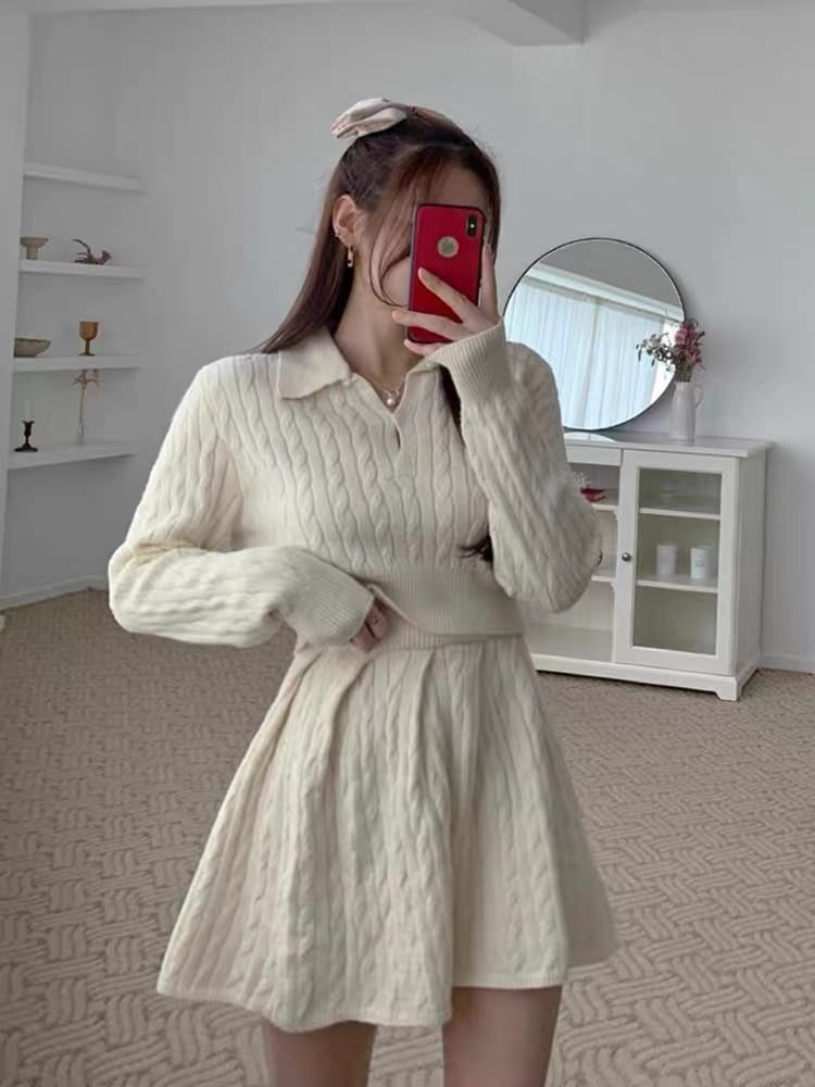 Love the view knitted set TPZZ3445 image