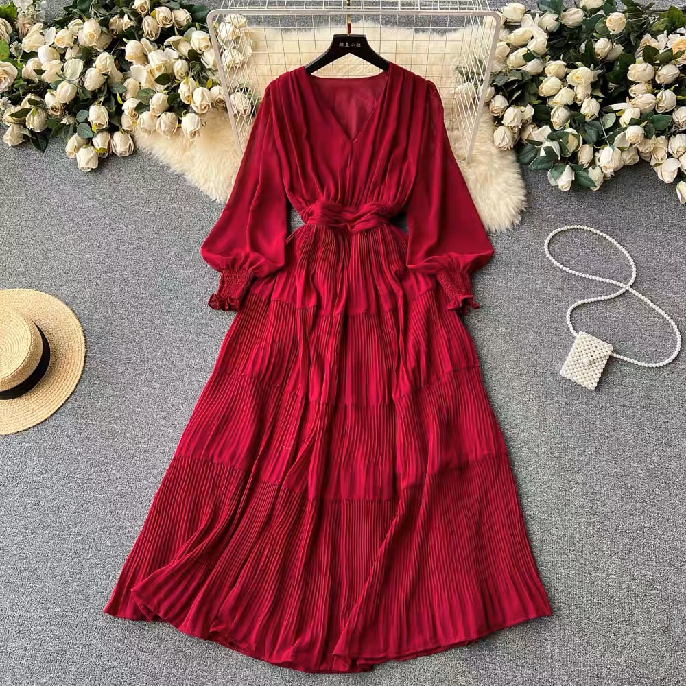More of me pleat dress FD173