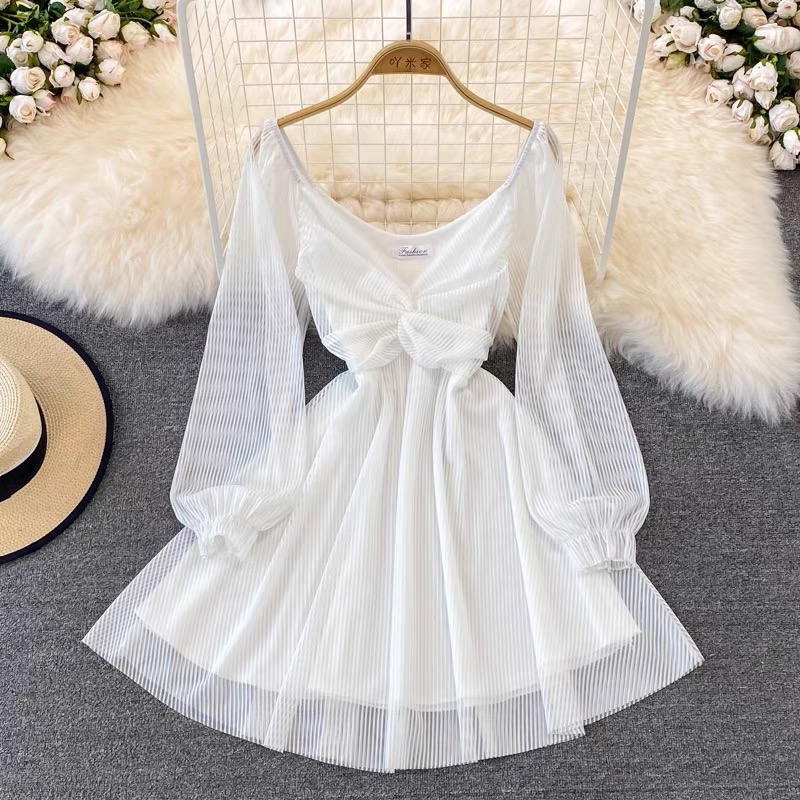Fake it till you make it evening mesh dress CD177
