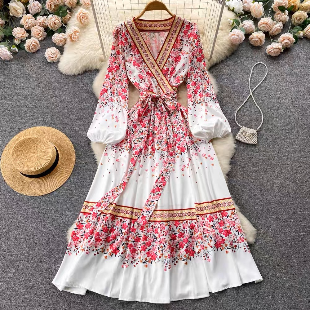 Sasha fire dress ED67