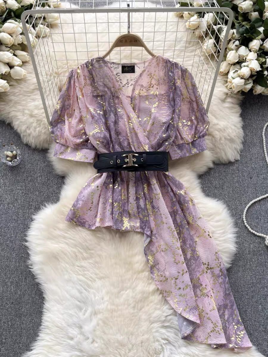 Aunty ada blouse & belt BE242 image