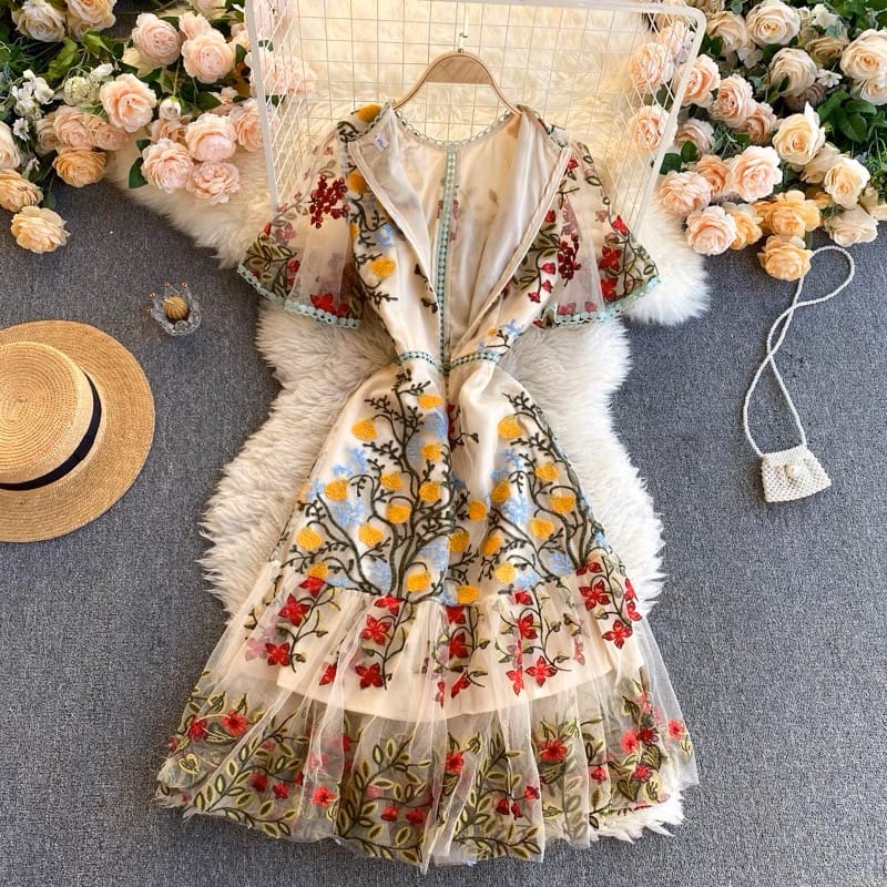 Always been fancy floral dress FD120 image
