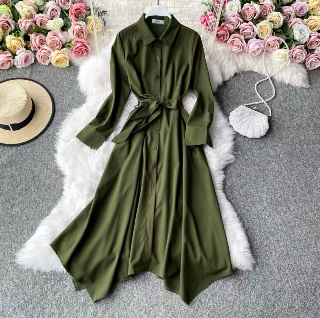 Baddest babe shirt type dress DZZ329 image