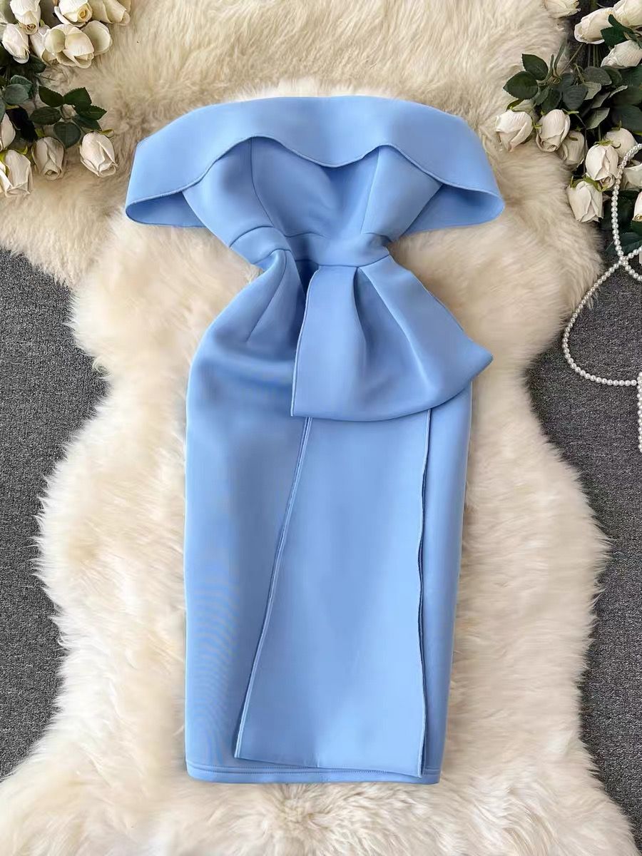 Wedding guest midi dress EBC89 image