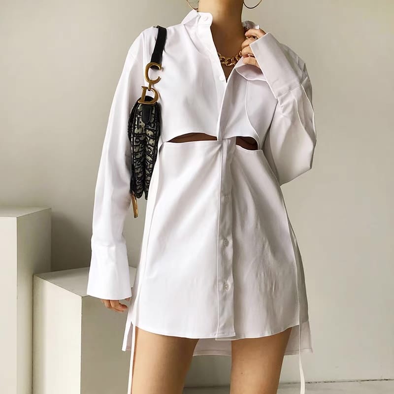 Don’t cut me out shirt dress SDZZ678 image