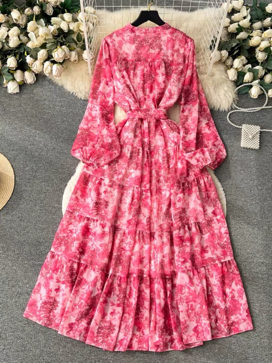First option floral dress CD535 image