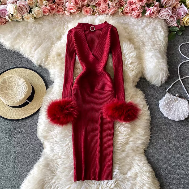 Cloudy days pom gown KBC24
