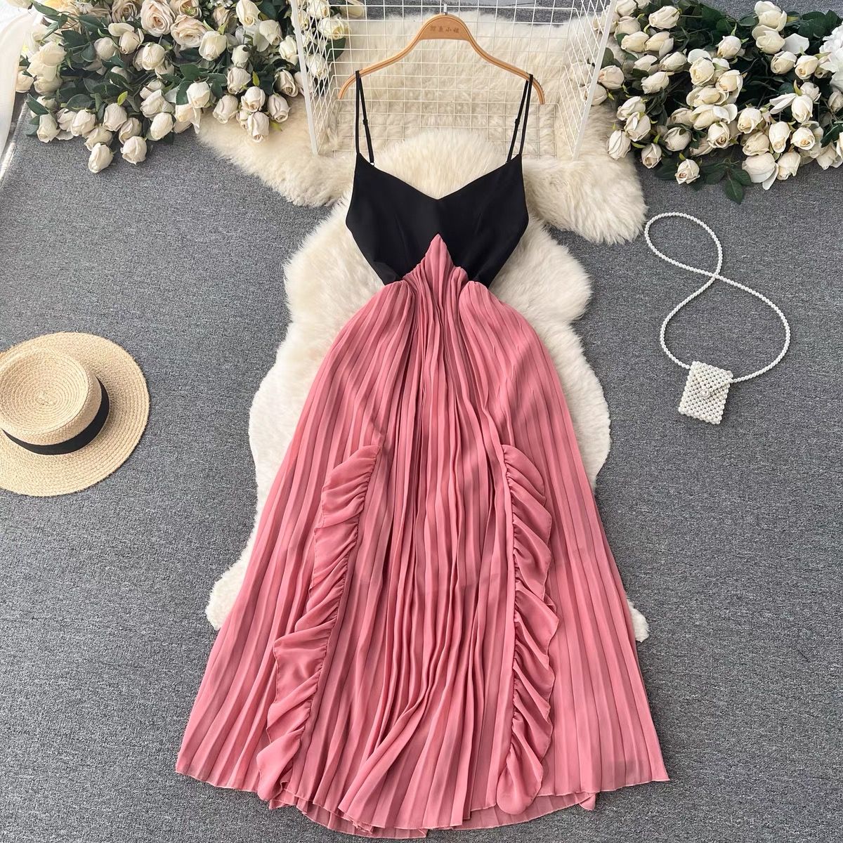 Brunch in paris ruffle dress CD334 image