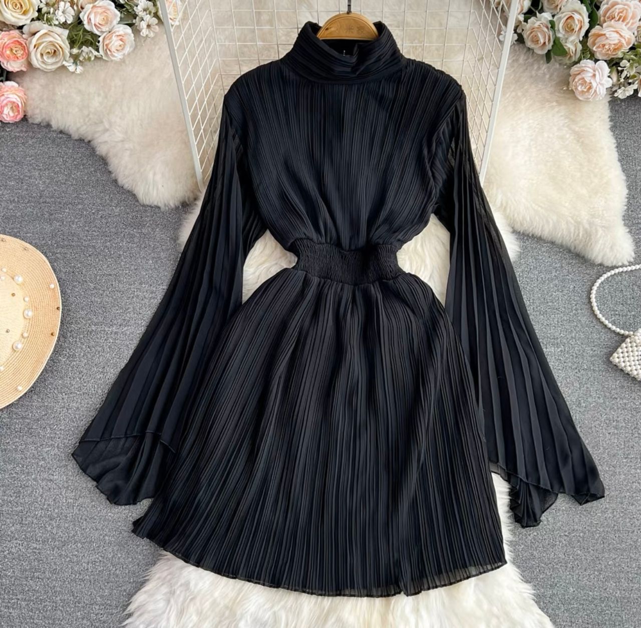 Stunning beauty midi dress CD273 image