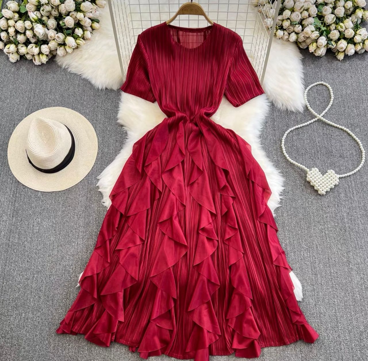 Strongest link ruffle dress FD284 image