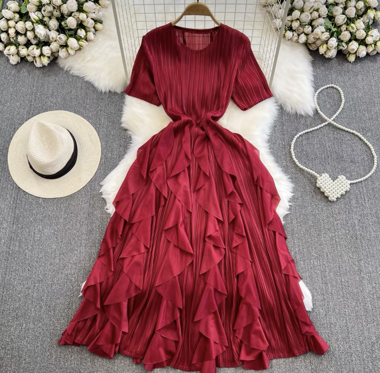 Strongest link ruffle dress FD284 image