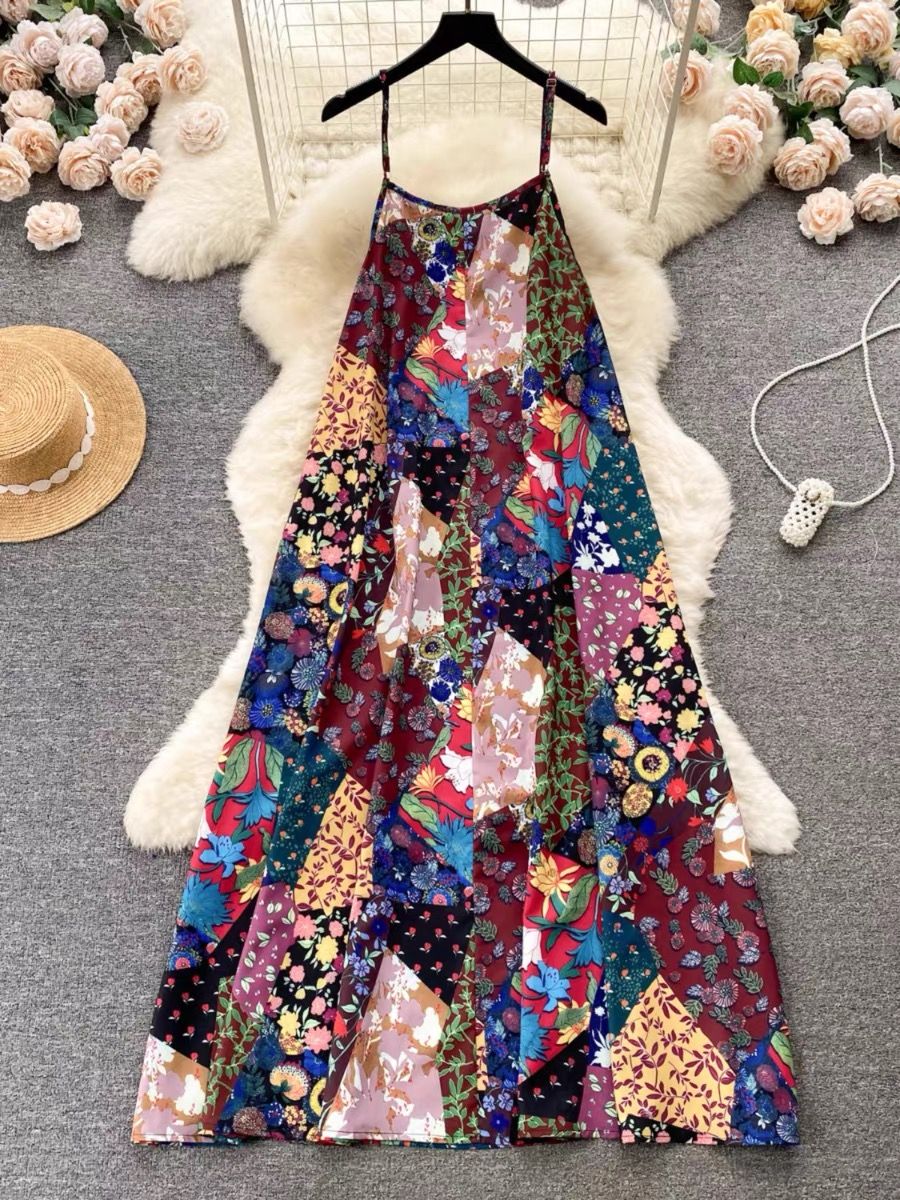 Sassy babe print dress CD489 image