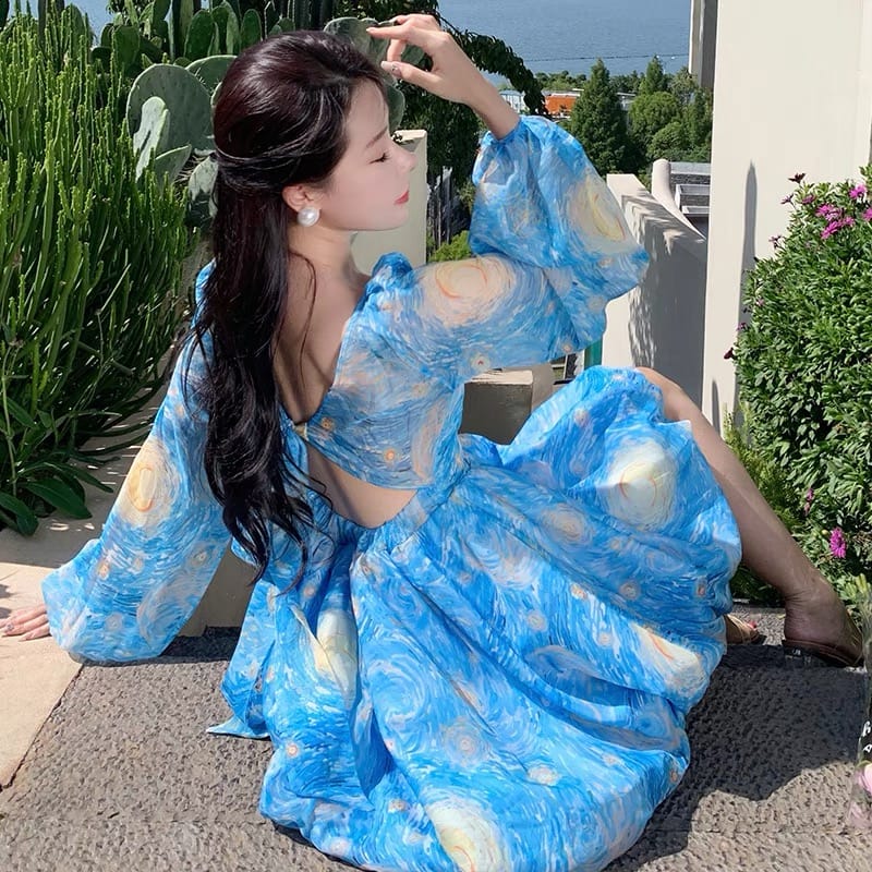 Ice queen midi dress CD373 image