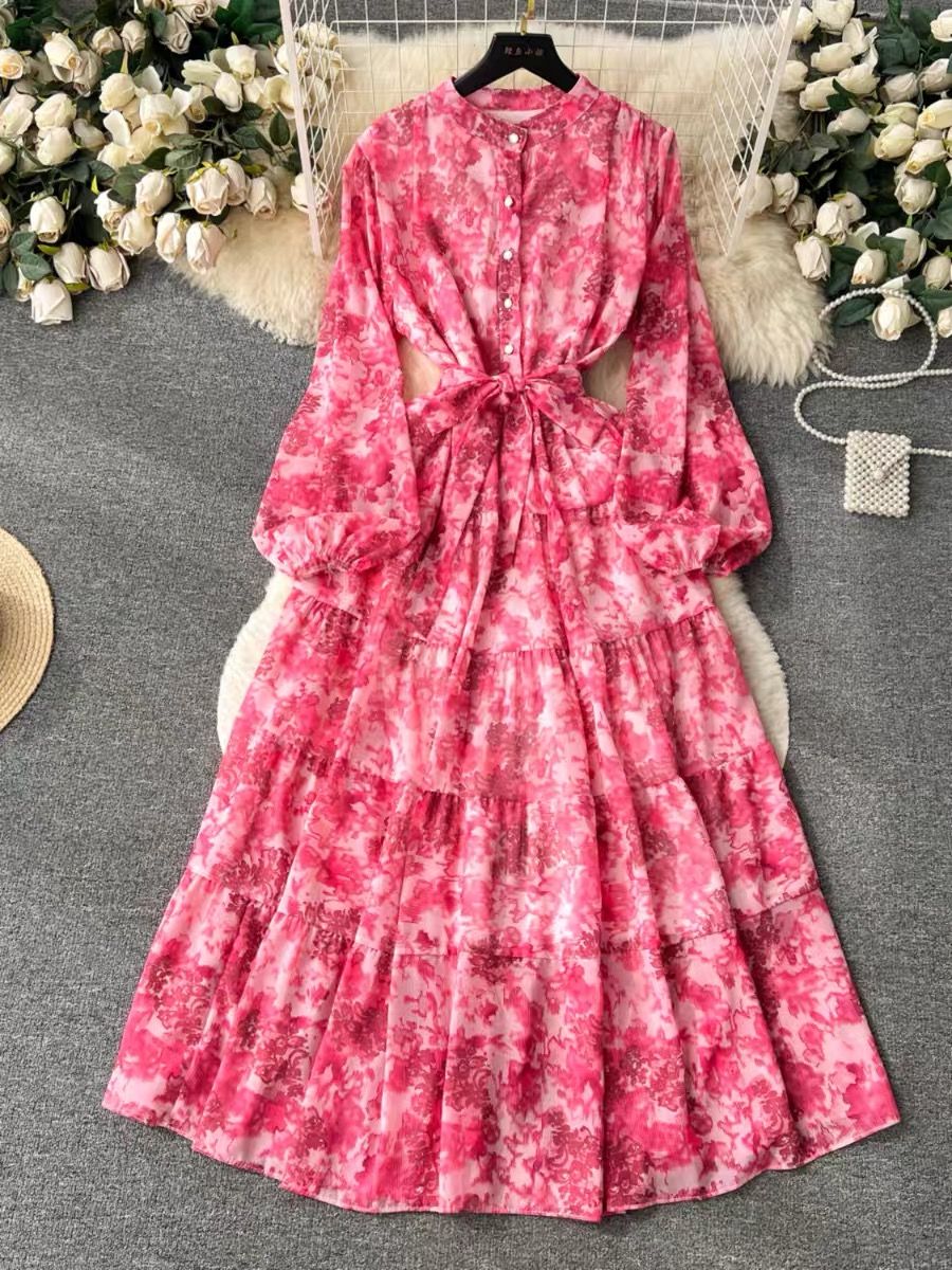 First option floral dress CD535 image