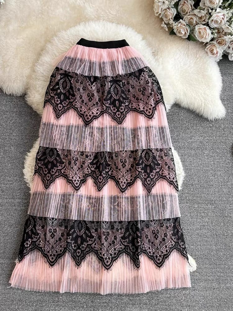 Watch me shine lace skirt SZZ400 image