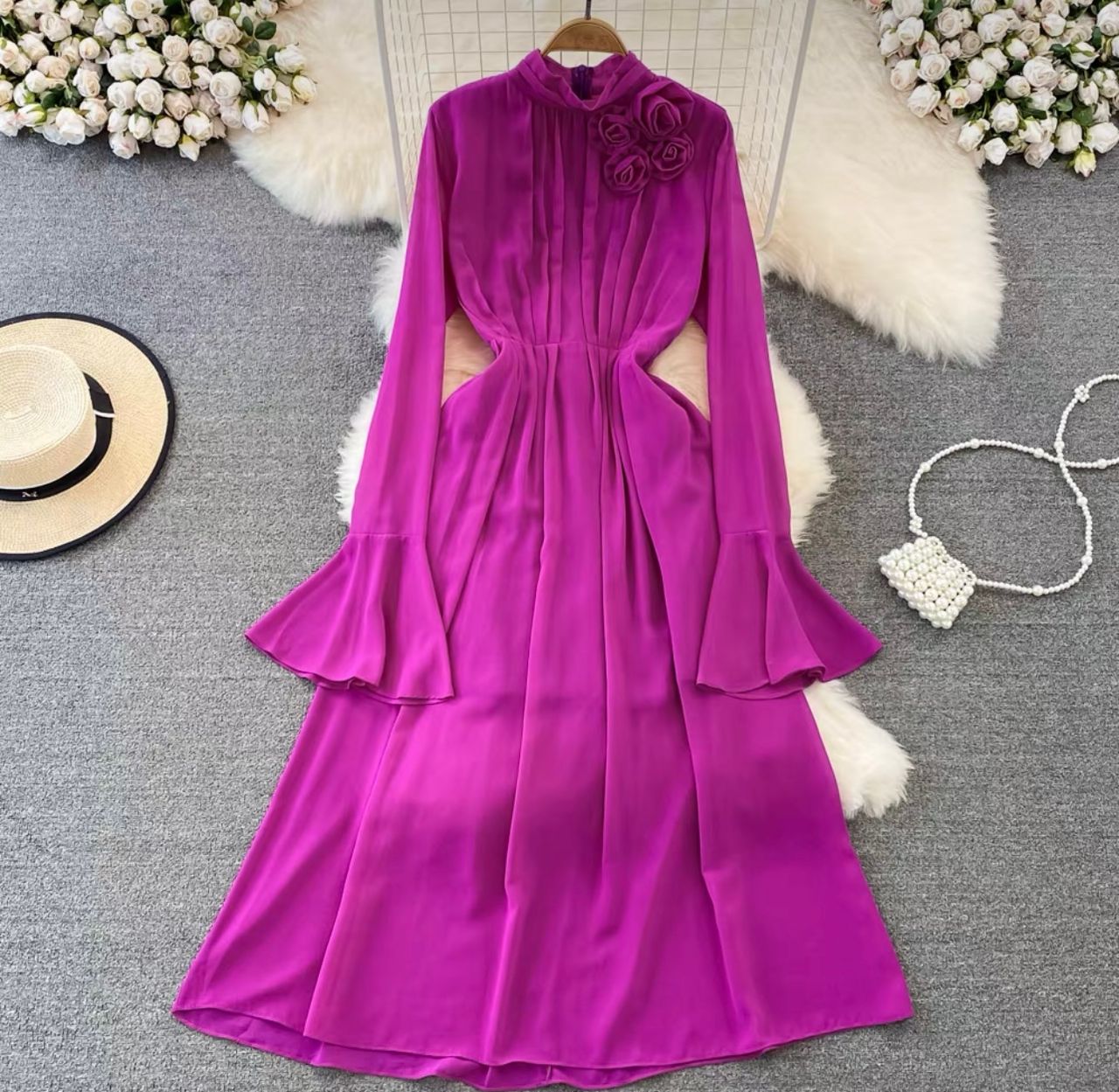 Never ending love rose dress FD78 image