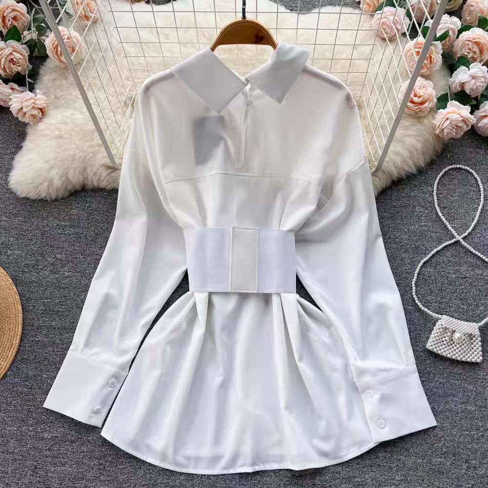 Staying pretty shirt dress SDZZ594 image