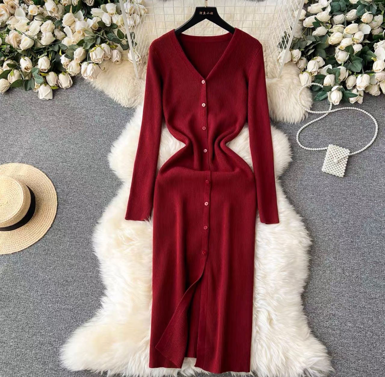 Slay blessings knitted dress KBC110 image