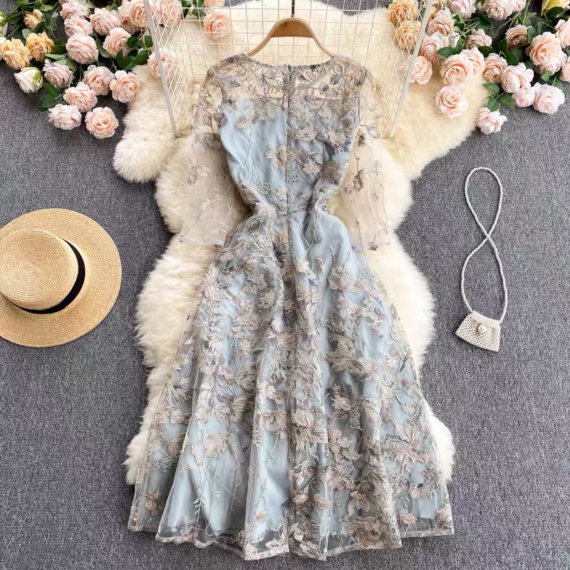 Trevally sweetheart mesh dress FD236 image
