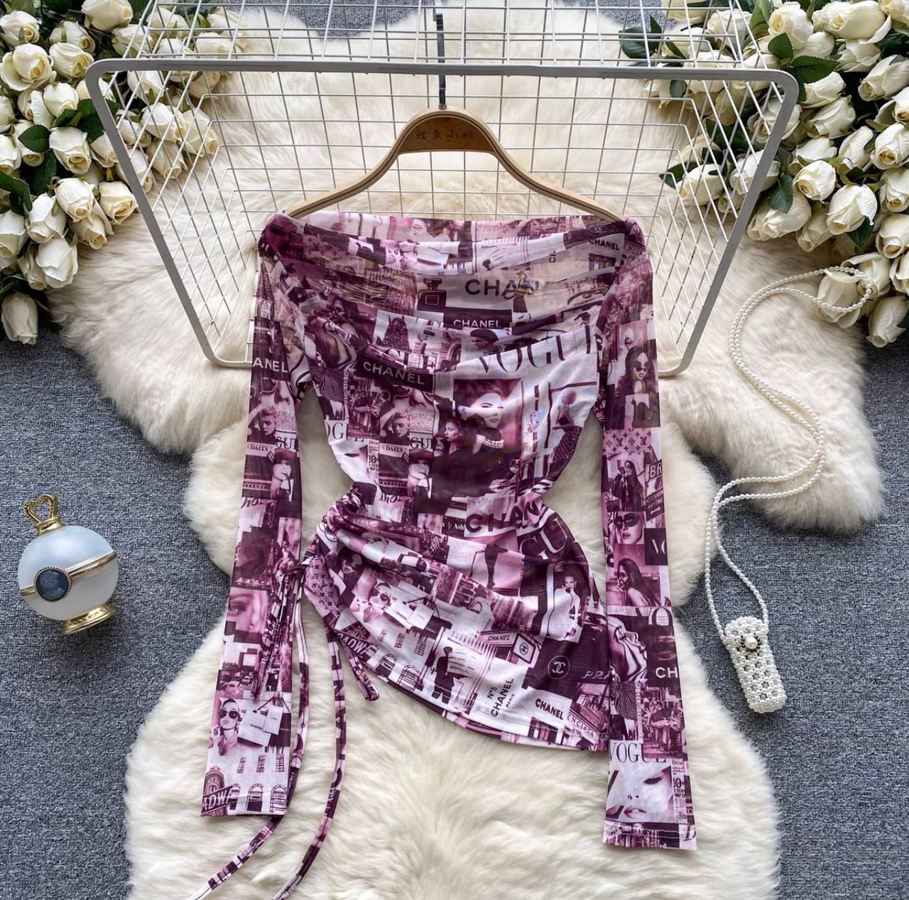 Perfect babe snatched top TZZ1480 image