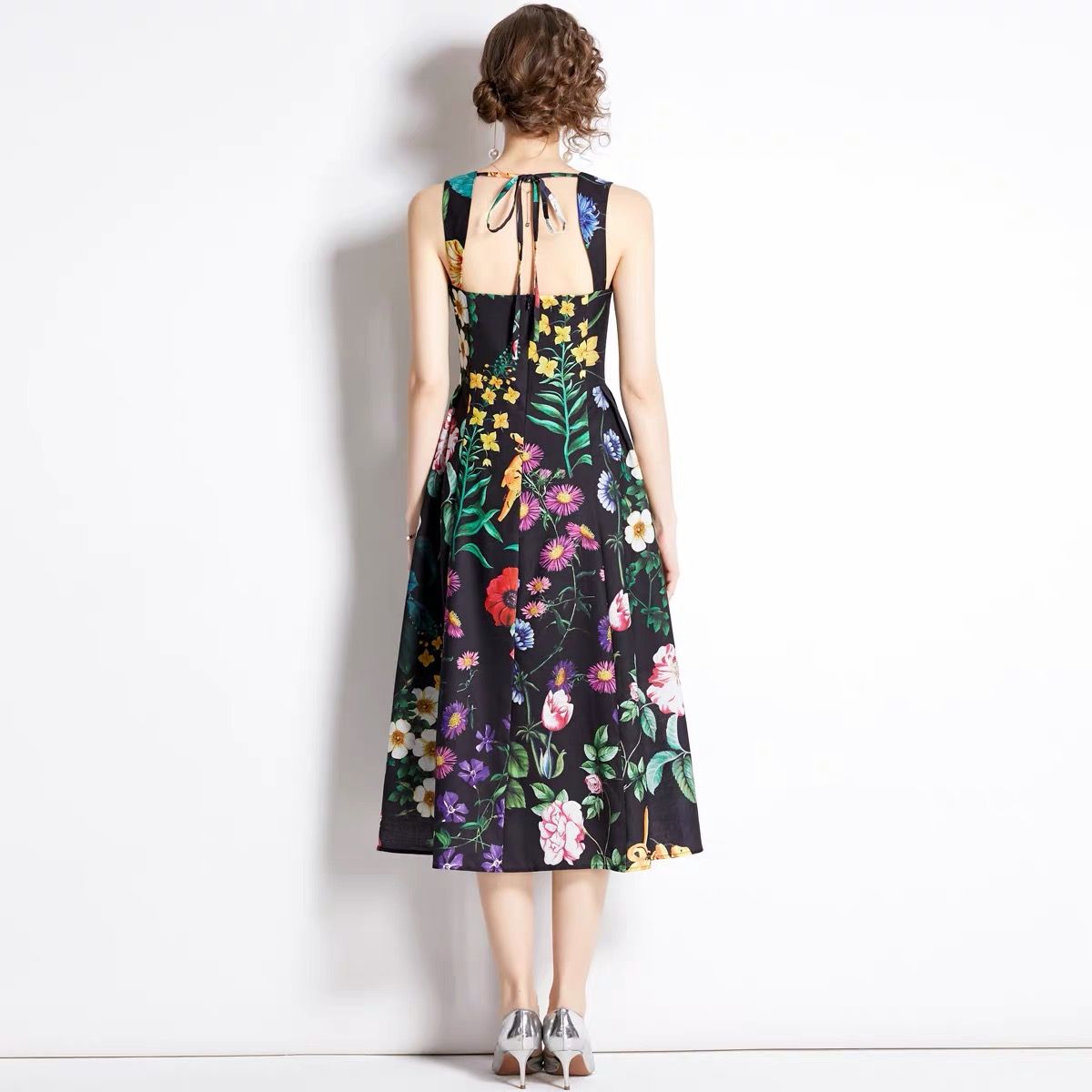 Breaking the rules floral gown FD113 image