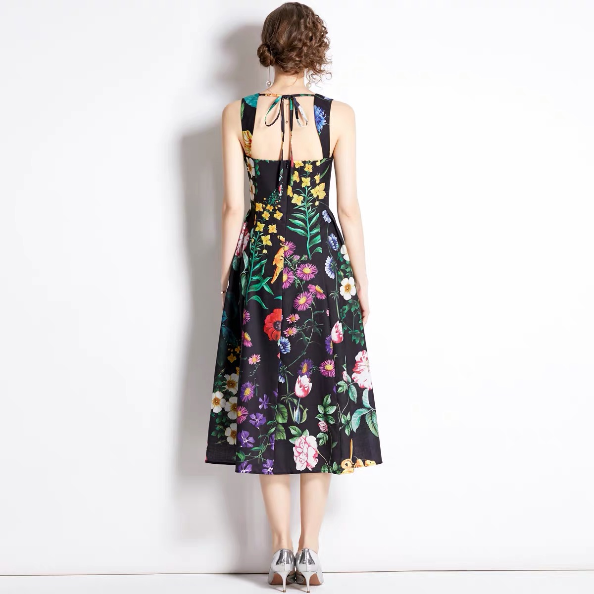 Breaking the rules floral gown FD113 image