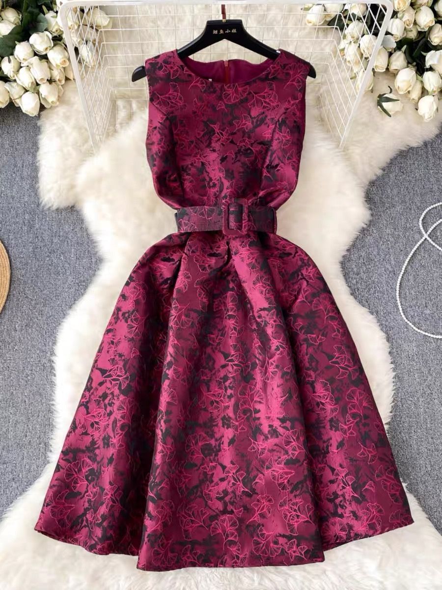 Quiet but wild dinner dress FD249 image