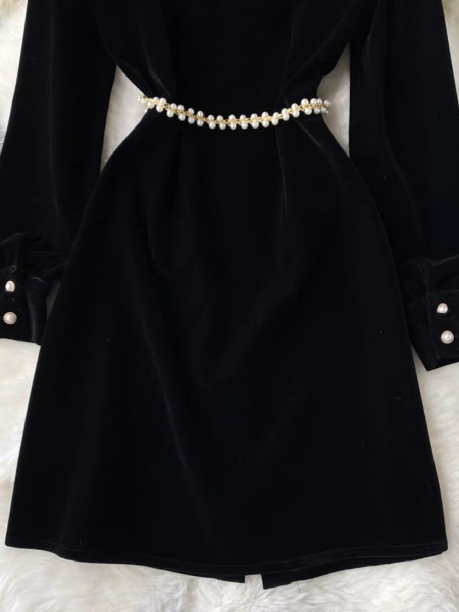 Fit for a royal cashmere dress FD254 image