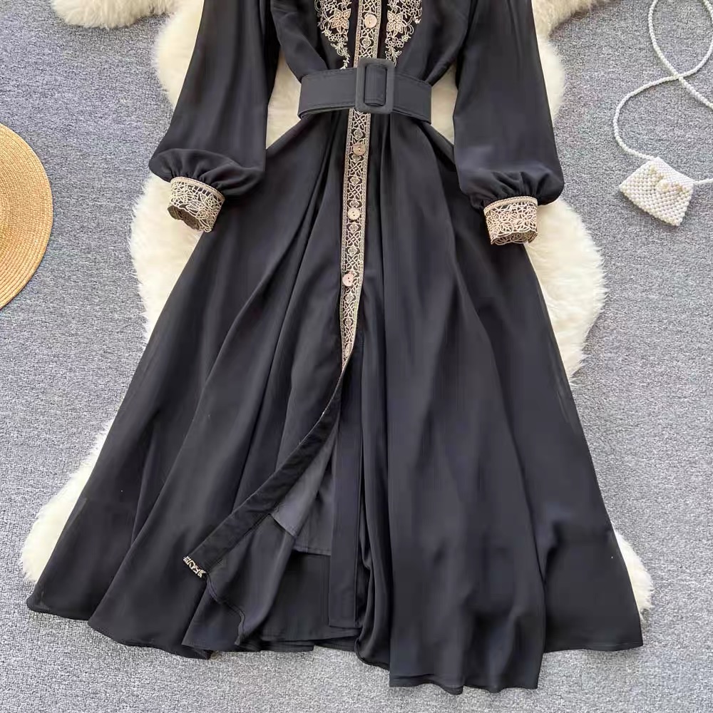 Feeling flashy print dress FD72 image