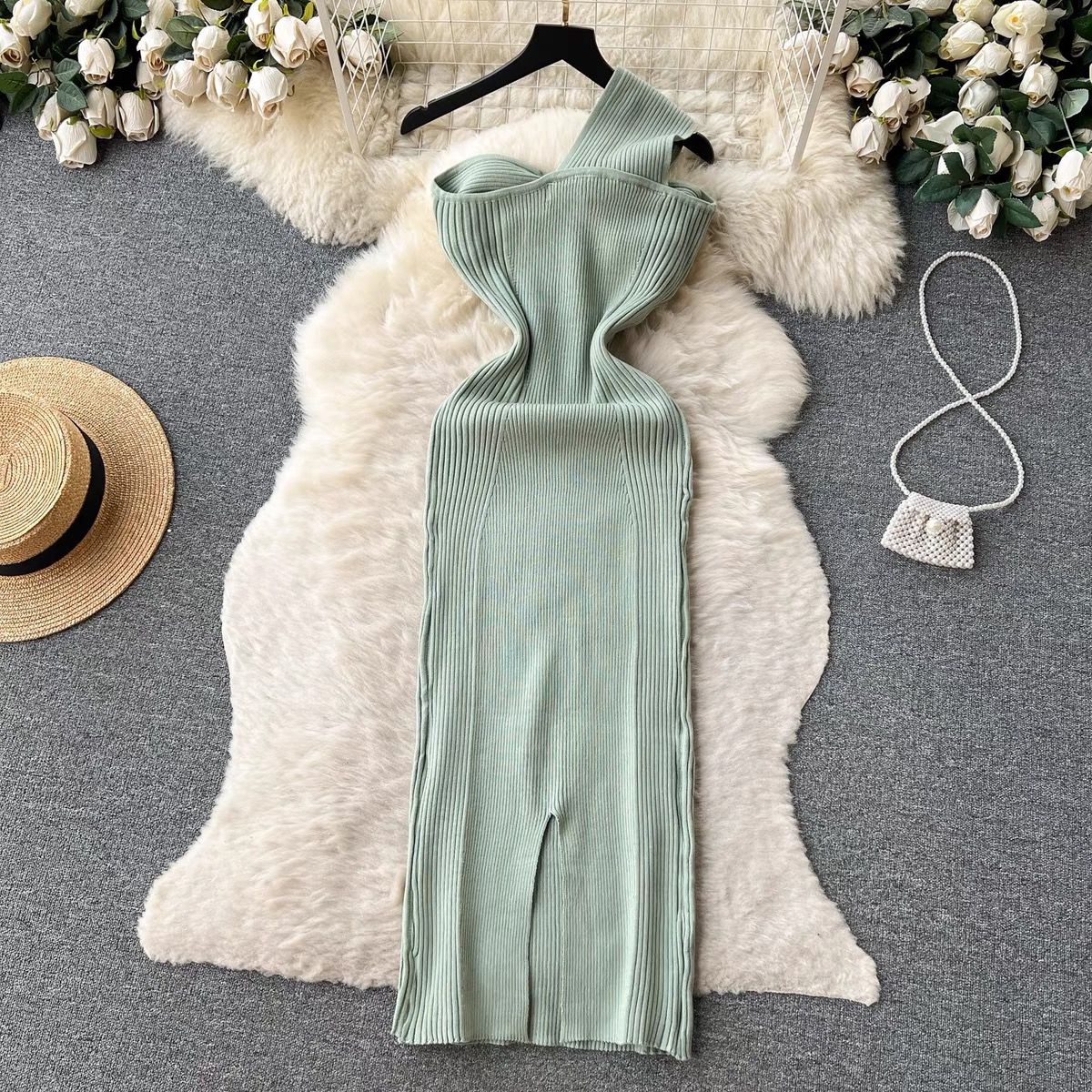 Pretty girl knit gown KBC56 image