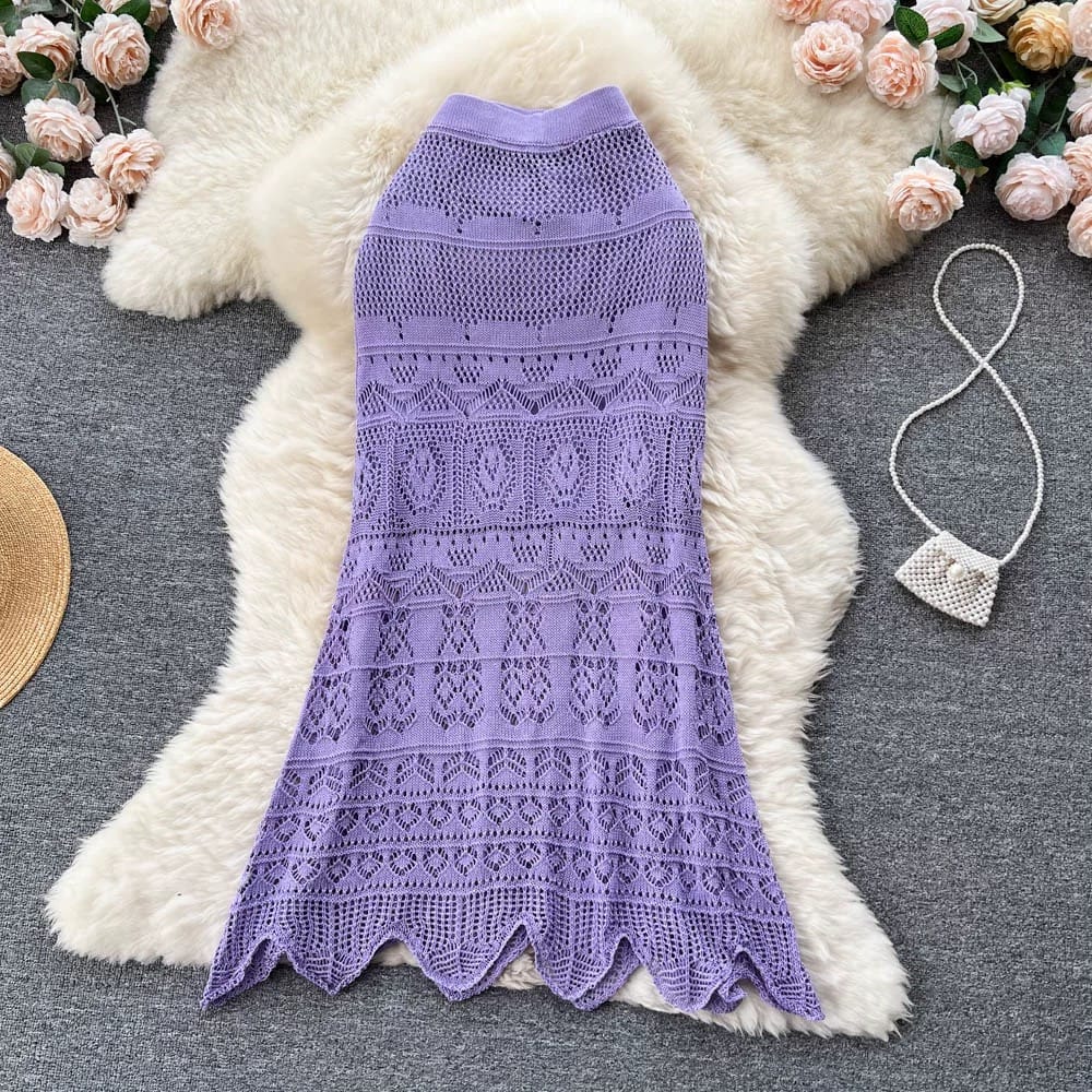 Party all night knit skirt SZZ190 image