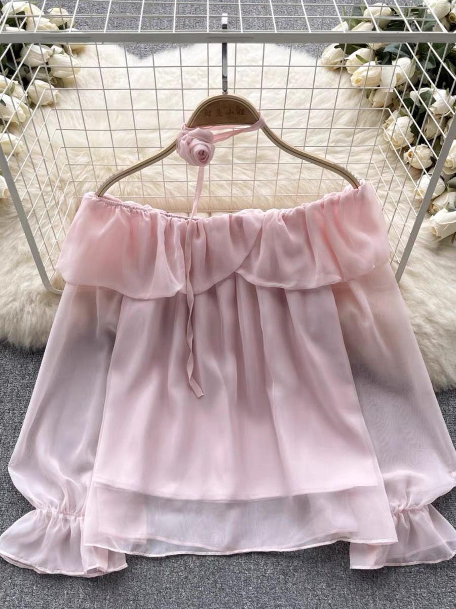 None of your business cotton blouse BE233 image