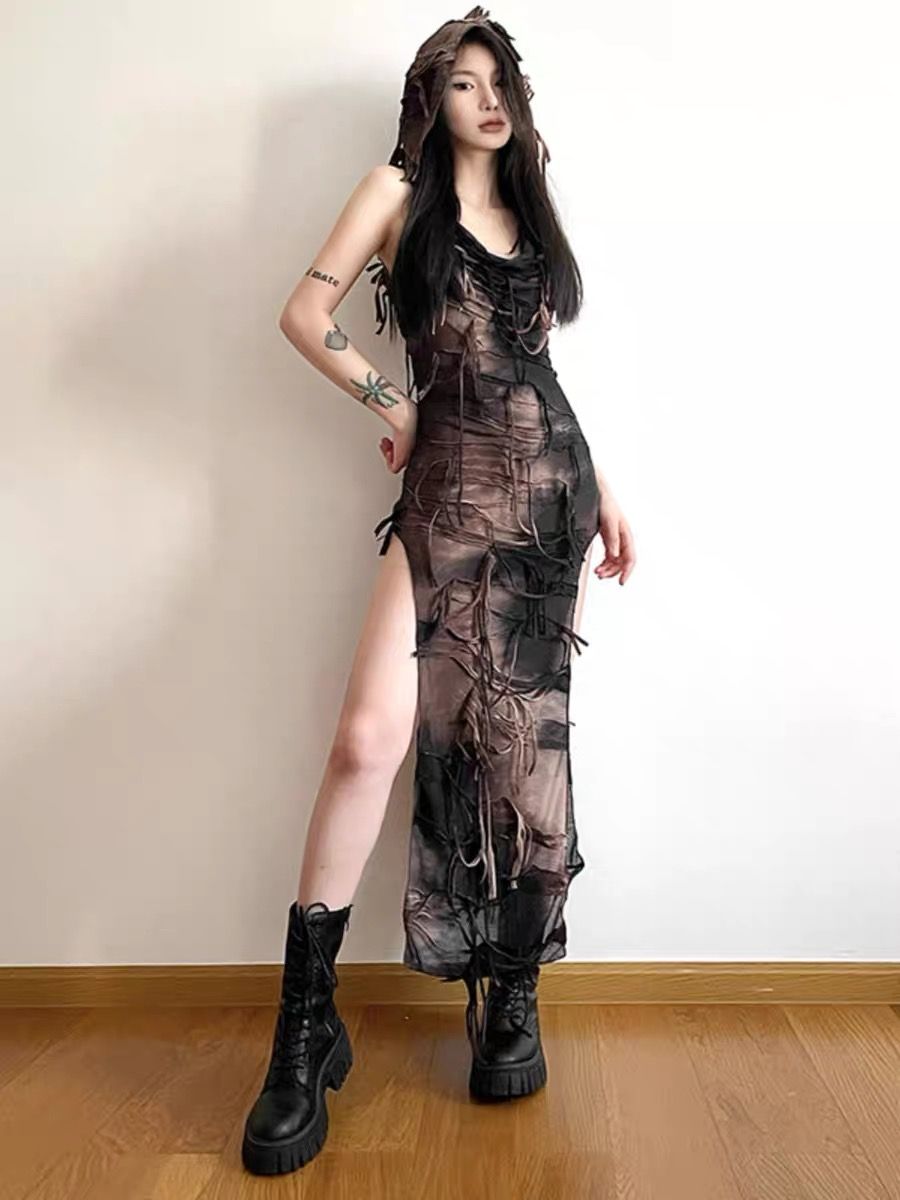 Rebel babe hood dress CBC286 image