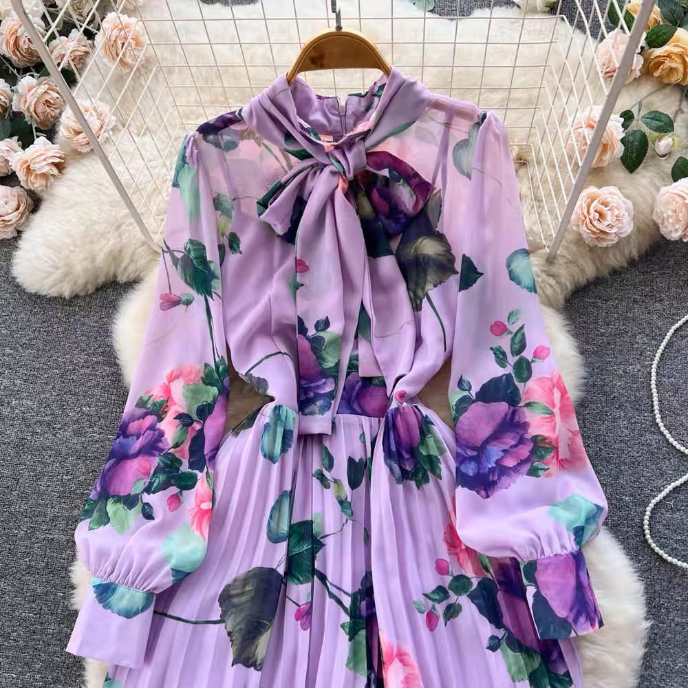 Picnic party floral dress CD195 image