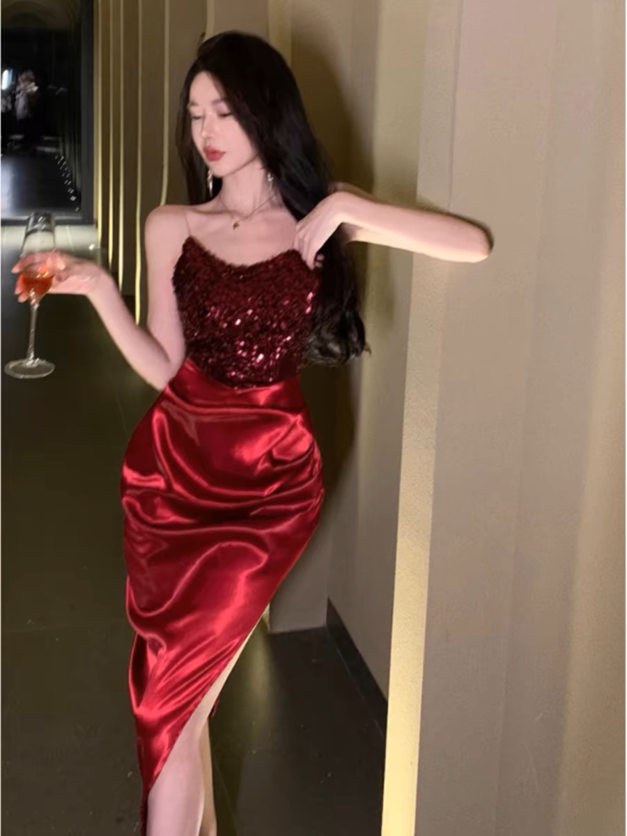 Zelda sequin gown EBC30