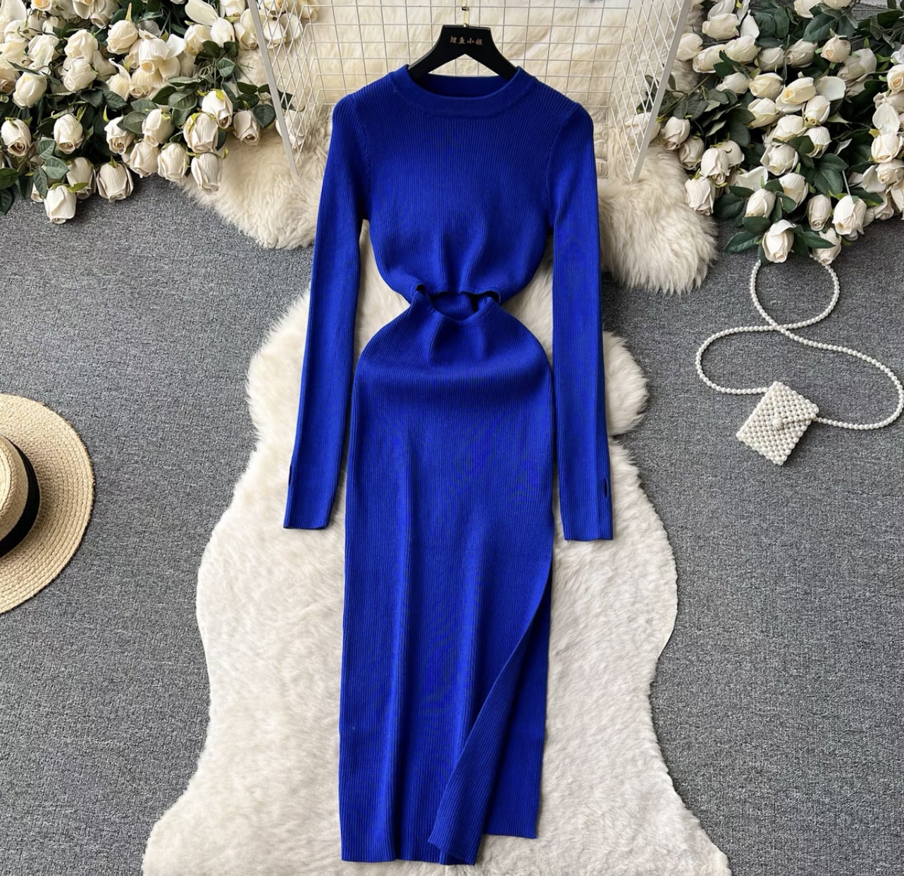 Unlimited beauty knit gown KBC78