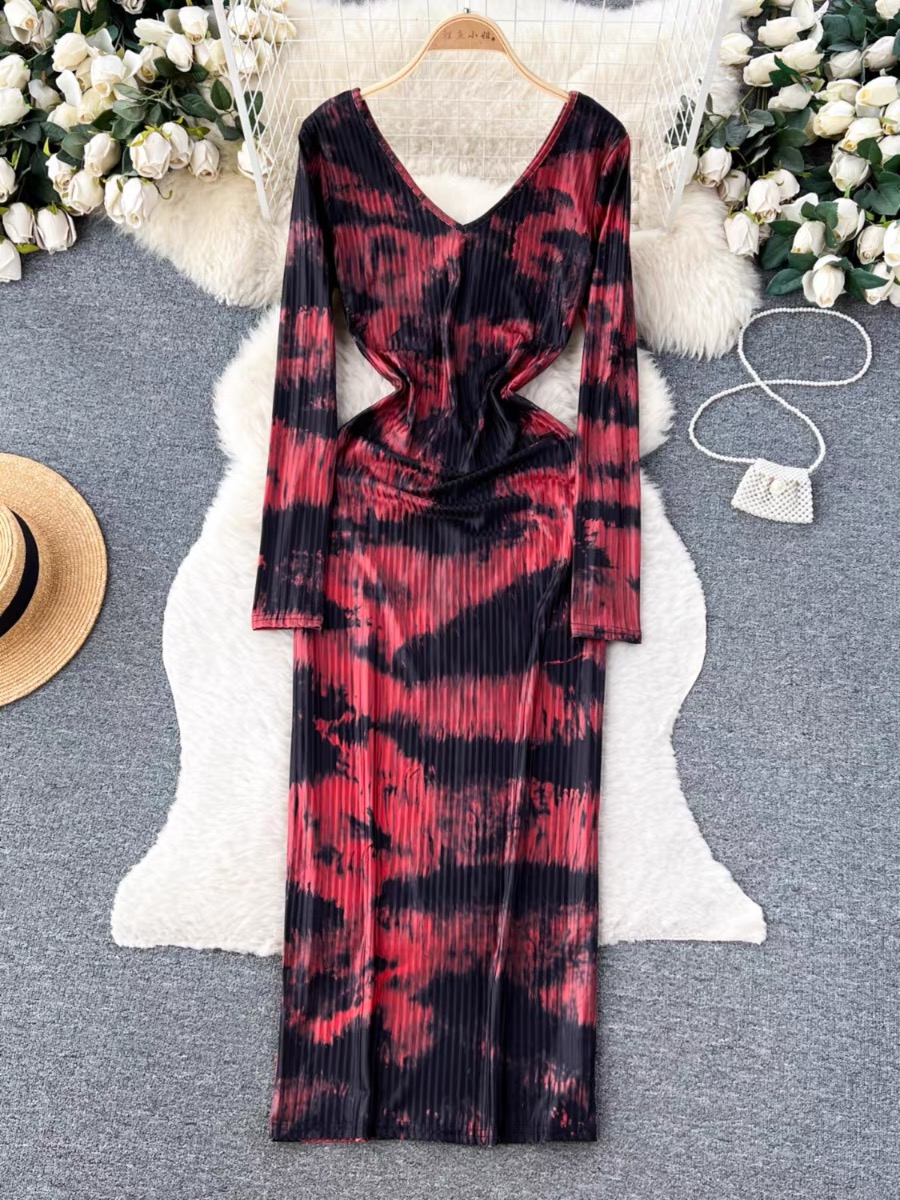 The party’s over tone gown CBC230