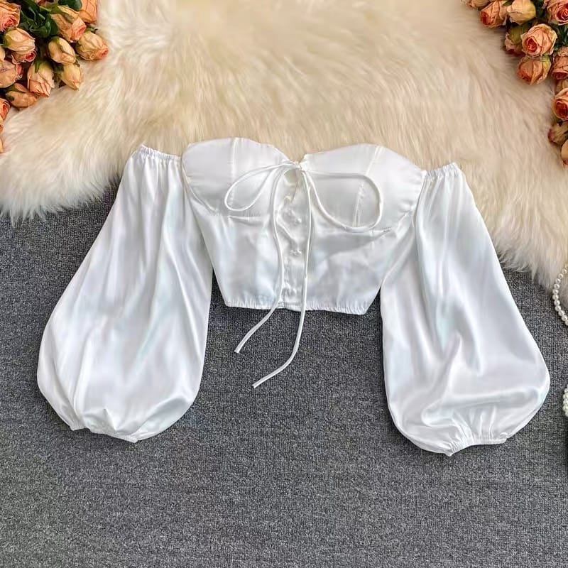 Here for the drama half corset top TZZ834 image